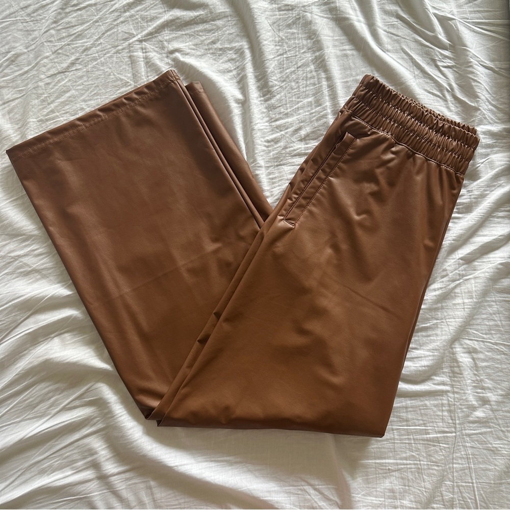 OFFLINE by Aerie Brown Leather Pants 🚨OPEN FOR OFFERS🚨